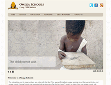 Tablet Screenshot of omega-schools.com